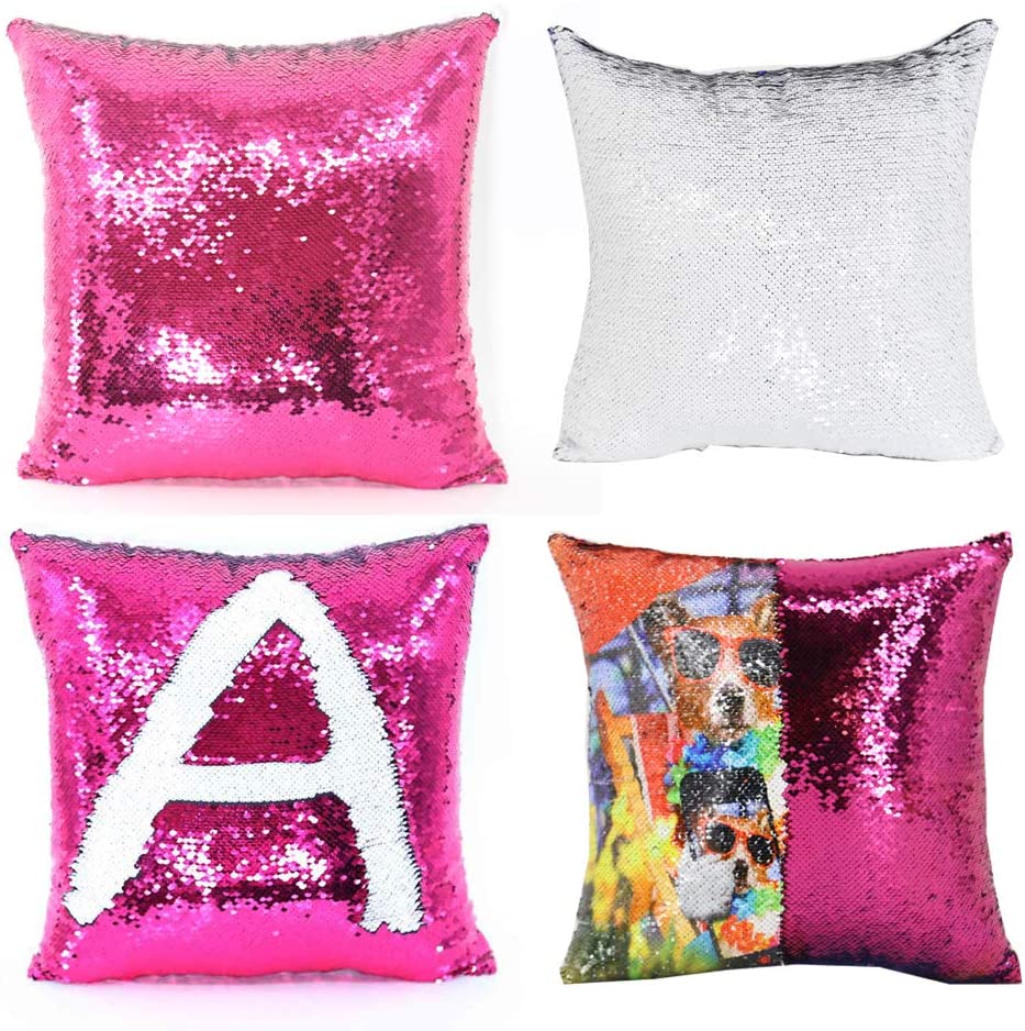 Custom Sequin Pillow