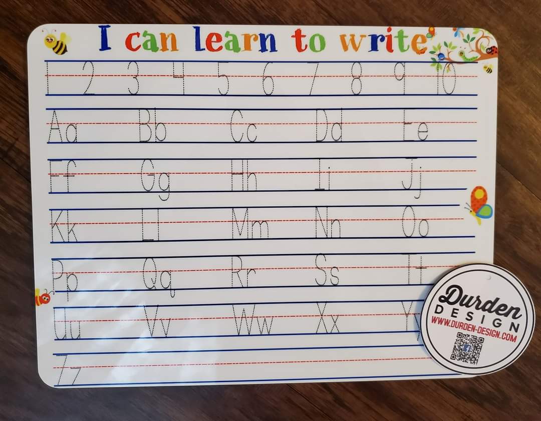 I can write - Dry erase board