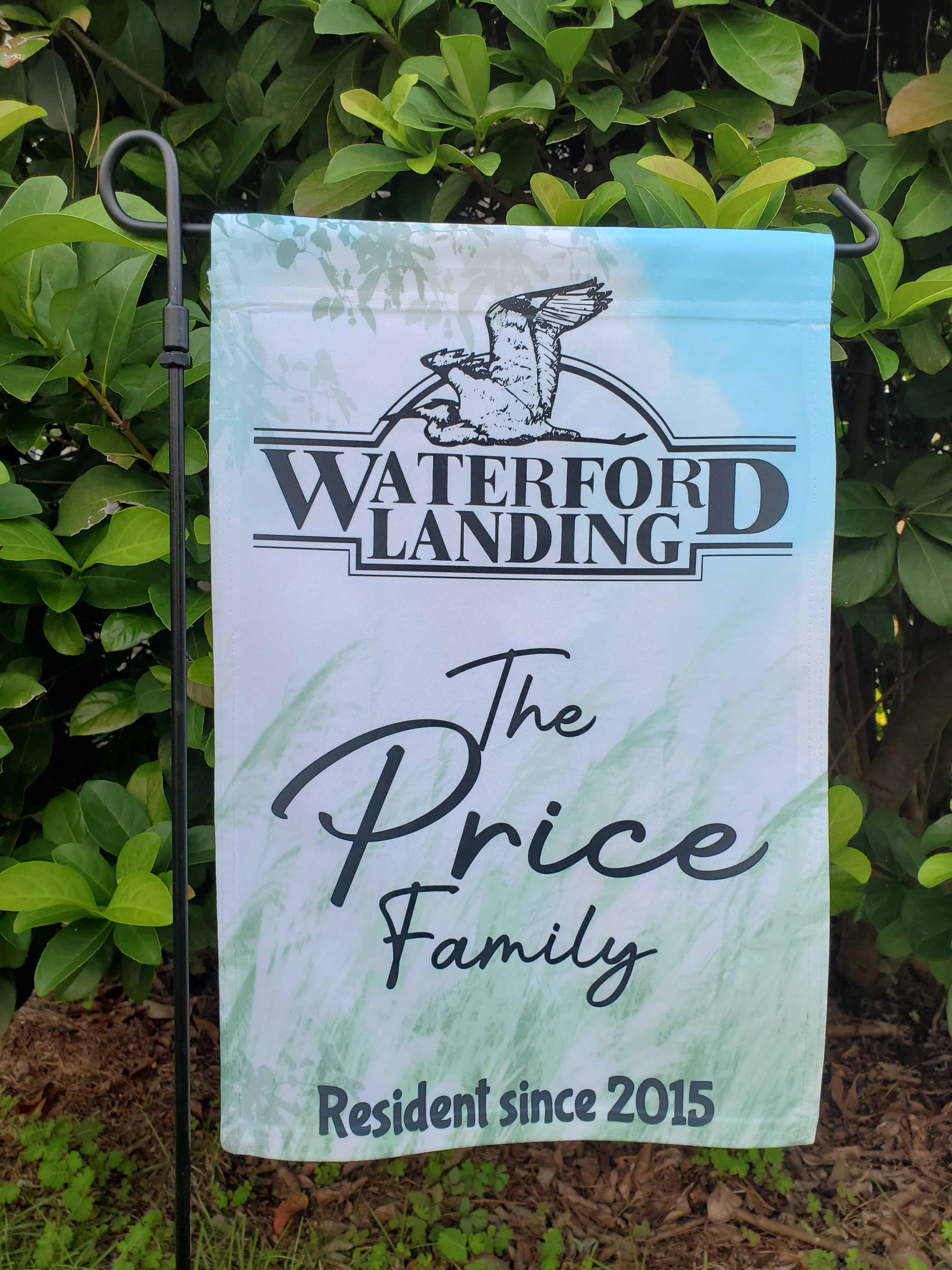 Waterford Landing Garden Flag 12x18