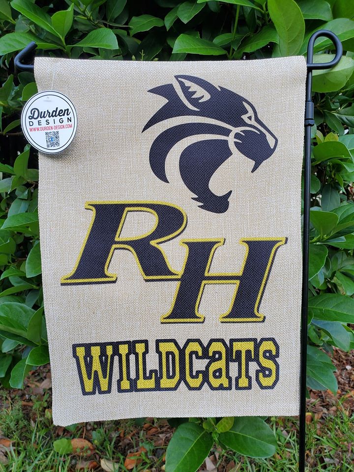 Richmond Hill Wildcats Garden Flag 12x18
