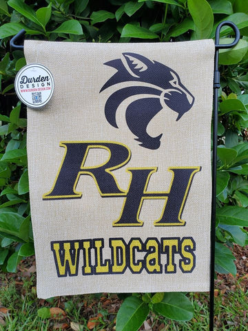 Richmond Hill Wildcats Garden Flag 12x18
