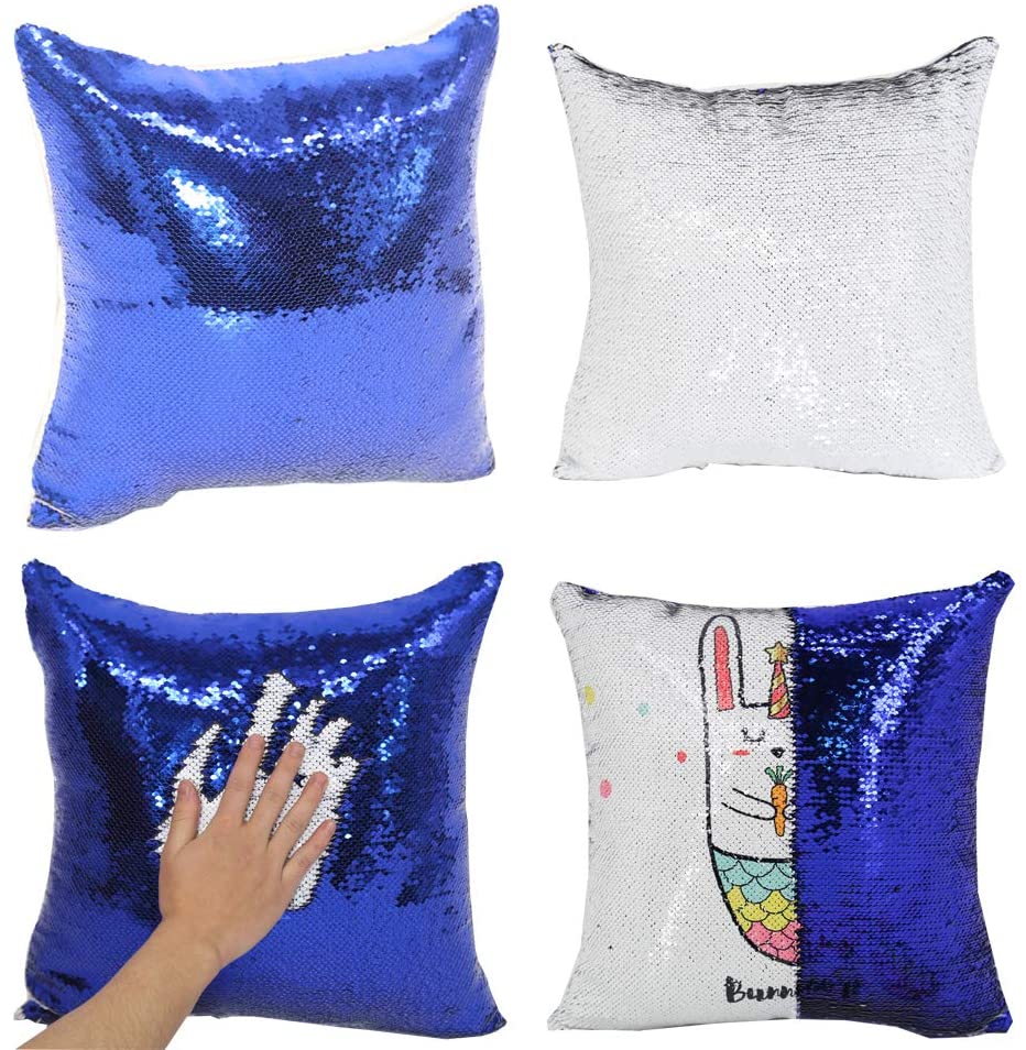 20 Light Blue Customizable Throw Pillow Stuffing. Custom 