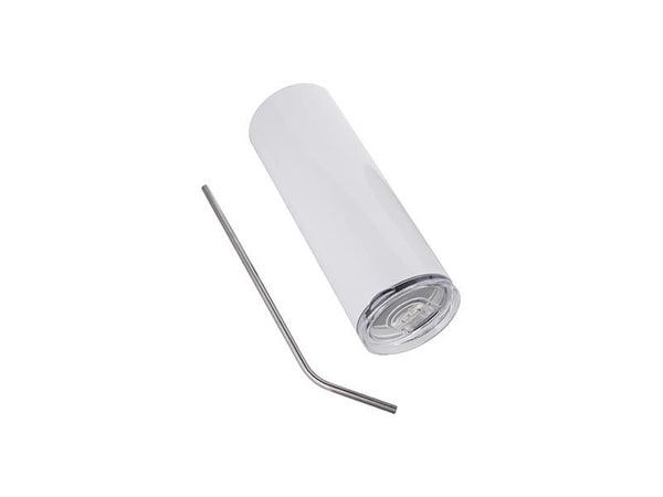 20oz Skinny White Tumbler